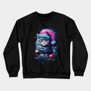 Meowrry Christmas Crewneck Sweatshirt